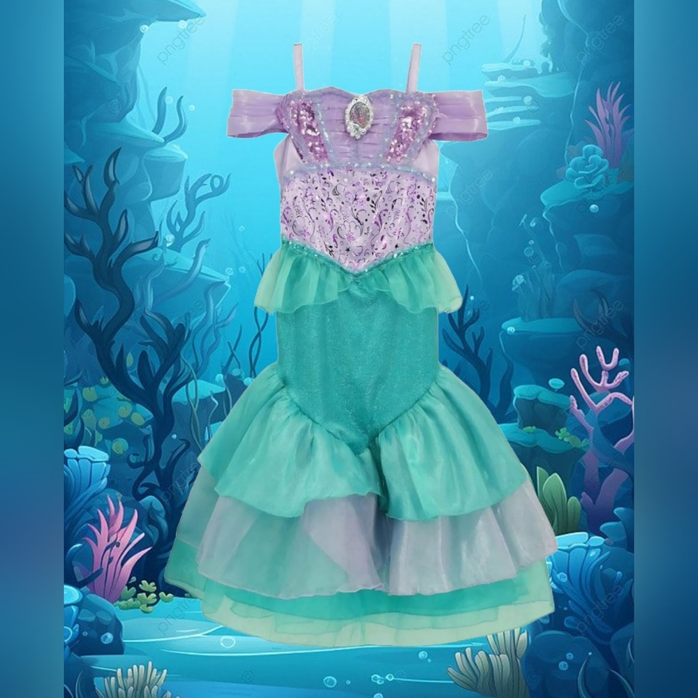 🎃🧜‍♀️ Disney Princess Ariel Mermaid Costume